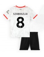 Liverpool Dominik Szoboszlai #8 Kolmaspaita Lasten 2024-25 Lyhythihainen (+ shortsit)